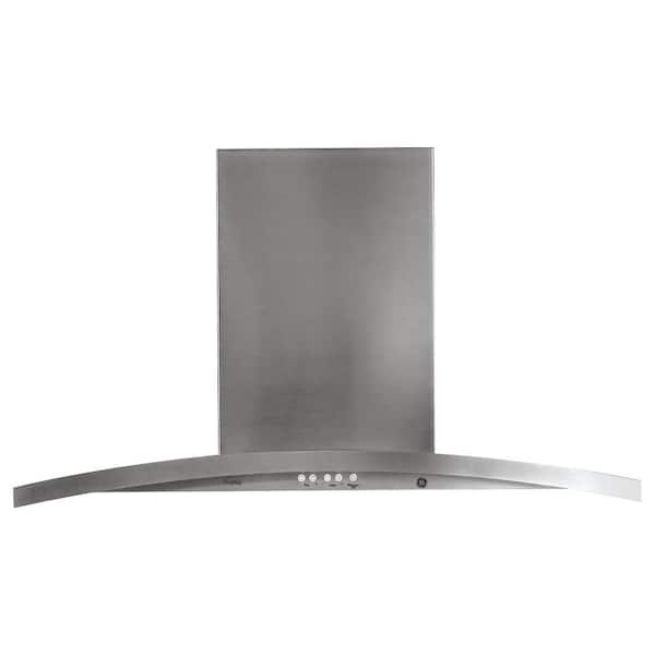 GE Profile 36 in. 420 CFM Ducted Wall Mount Range Hood with Light