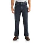 Men's 34 in. x 28 in. Bed Rock Cotton/Polyester Relaxed Fit Holter Jean