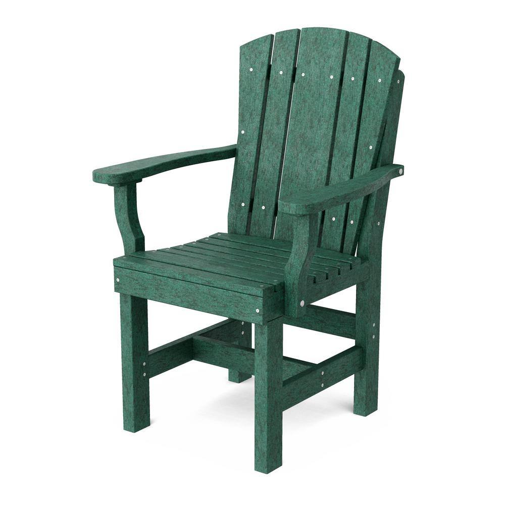 Heritage Turf Green HDPE Plastic Outdoor Dining Arm Chair price history on PriceWatchPro