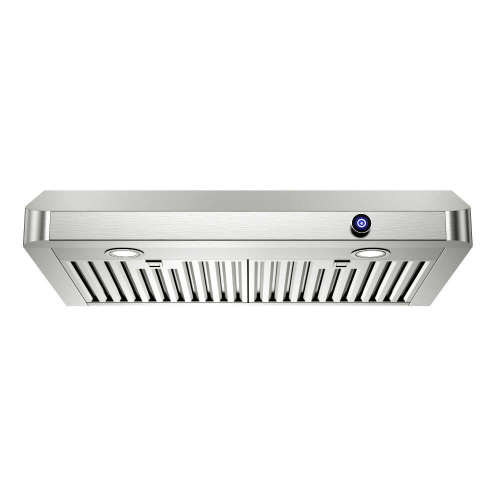 30 in. 600 CFM Ducted Under Cabinet Range Hood with 3-Way Venting, LED Lights and Washable Filters in Stainless Steel price history on PriceWatchPro
