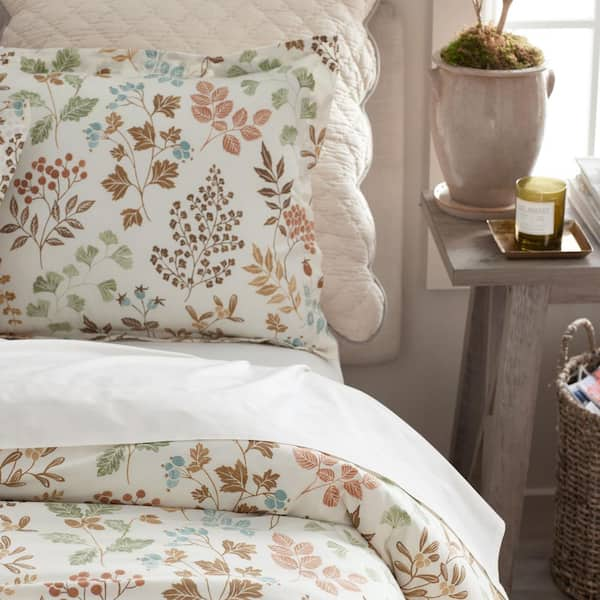 Cream euro pillow shams best sale