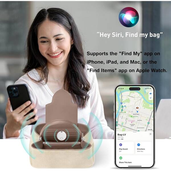 3-Pack Bluetooth Smart Tracker For Keys, Wallet, Pets – Compatible With IOS & Android (CR2032)