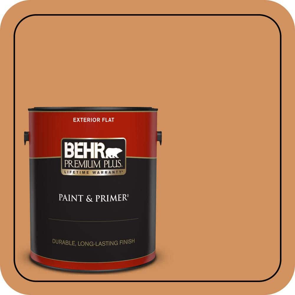 1 gal. #BIC-15 Golden Poppy Flat Exterior Paint & Primer price history on PriceWatchPro