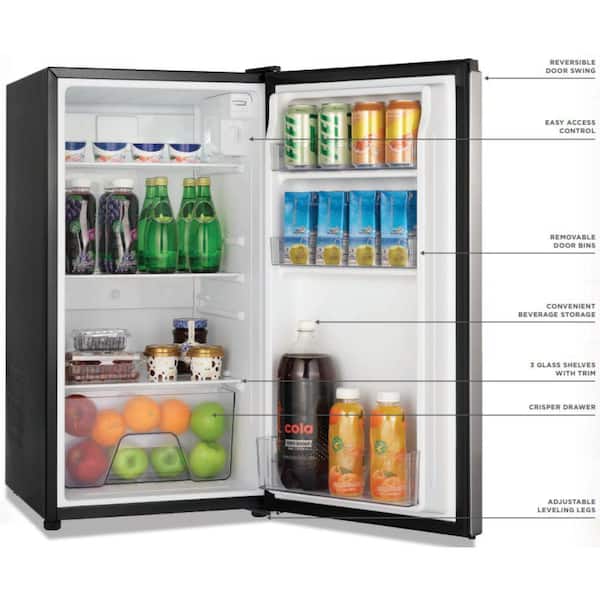 Reviews for Vissani 3.2 cu. ft. Mini Refrigerator in Stainless