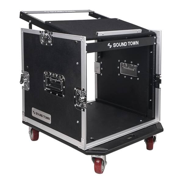 Lukyamzn ½ in. (12mm) Plywood 10U PA DJ Pro Audio Rack/Road ATA