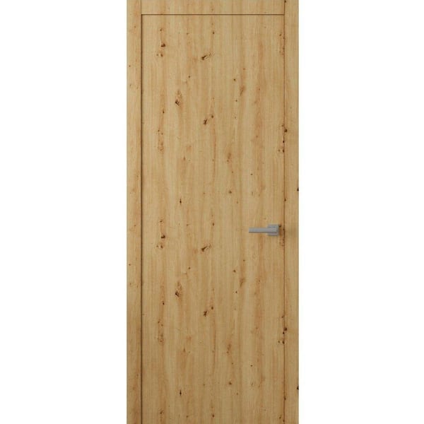 Sartodoors 3011 36 in. x 80 in. Sold Core Caramel Oak Color Wood