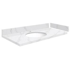 Transolid 37-in Baltic Brown Granite Single Sink Bathroom Vanity Top Transolid 37-in Baltic Brown Granite Single Sink Bathroom Vanity Top