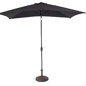 6.5 ft. Market Patio Umbrella in Black