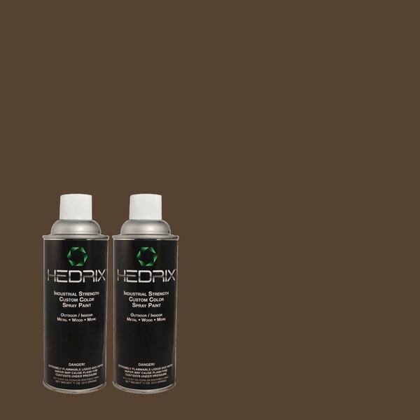 Hedrix 11 oz. Match of PEC-46 Cologne Semi-Gloss Custom Spray Paint (2-Pack)