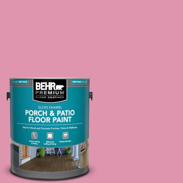 BEHR PREMIUM 1 gal. #P130-4 Its a Girl Gloss Enamel Interior/Exterior Porch and Patio Floor Paint