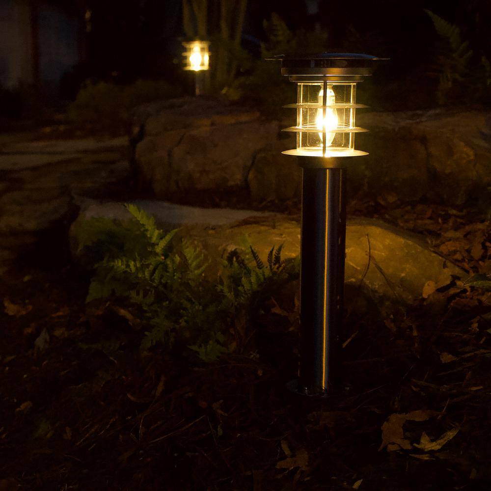Stainless Steel Solar LED Bollard Pathway Light