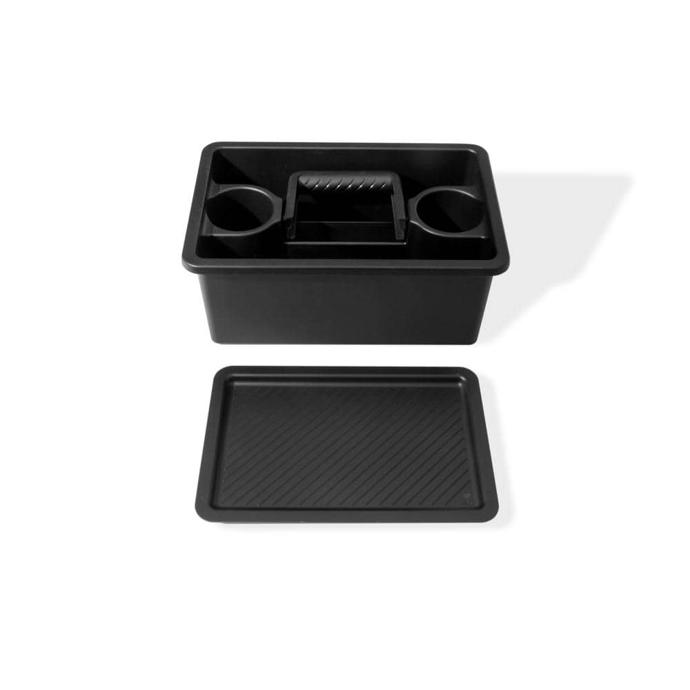 Gray Plastic Weber Works Caddy with Tray Lid