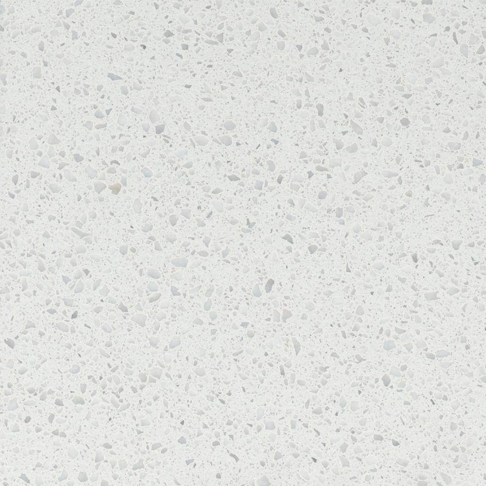 Milan White 25.25'' Quartz Single Bathroom Vanity Top with Sink
