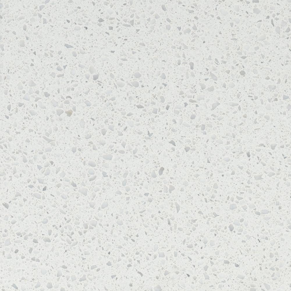 43'' Milan White Quartz Single Bathroom Vanity Top with Sink