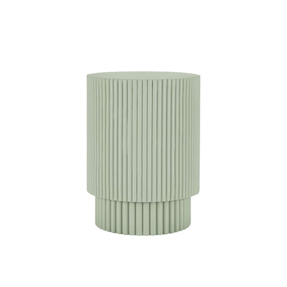 Light Green 15.2 in. H-shaped Coffee Table, Nordic Style Light Green 15.2 in. H-shaped Coffee Table, Nordic Style