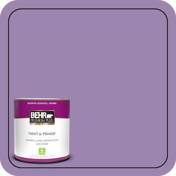 BEHR PREMIUM PLUS 1 qt. #M570-5 Celeb City Eggshell Enamel Low Odor Interior Paint & Primer