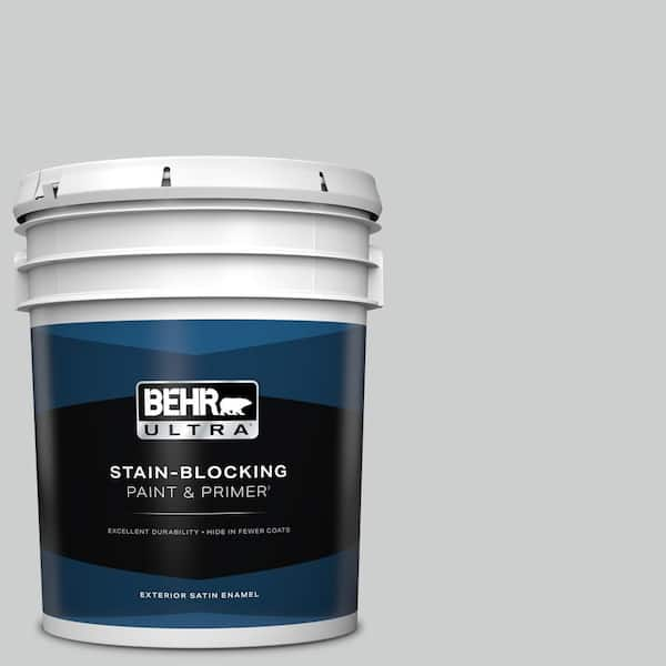 BEHR ULTRA 5 gal. #760E-2 Manhattan Mist Satin Enamel Exterior Paint & Primer