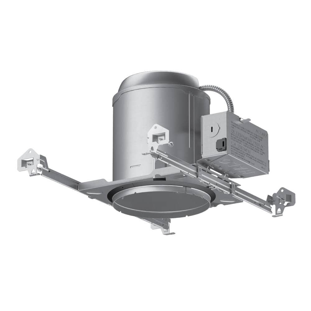 Halo E26 in. Air-Tite IC Rated New Construction Aluminum Recessed Housing  for Ceiling, Insulation Contact E5ICAT The Home Depot