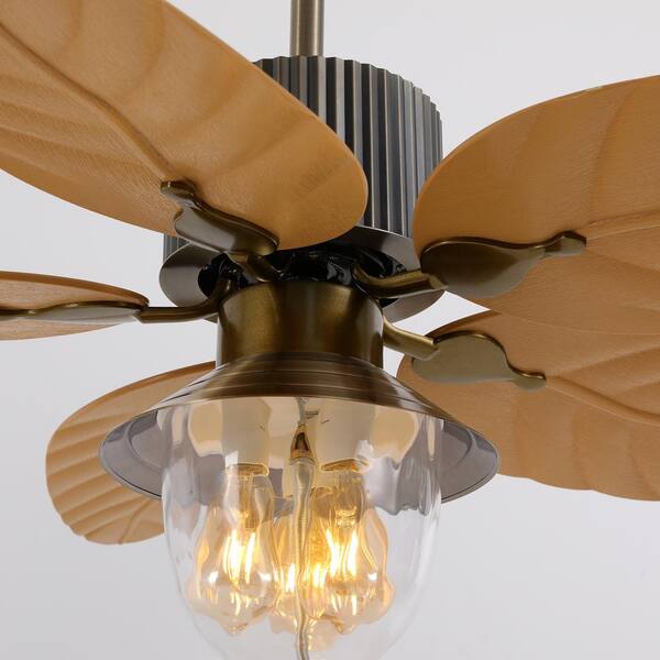 nnuu　チャコール Reviews for OUKANING 52 in. Indoor Bronze Tropical Style 5