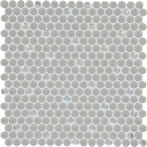 Starcastle Supernova 12 in. x 12 in. Glass Mini Hexagon Mosaic Tile (13.8 sq. ft./Case)