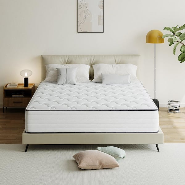 Innerspring TWIN Medium Cooling Memory Foam 8 in. Bed-in-a-Box Mattress