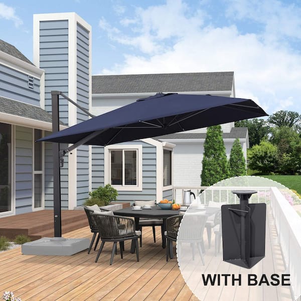cantilever patio umbrella in ground In-ground Base for Offset Umbrella,Universal Base Are you worried about not being able to buy a sturdy and space 14x14x8 Cantilever Single Column Umbrella