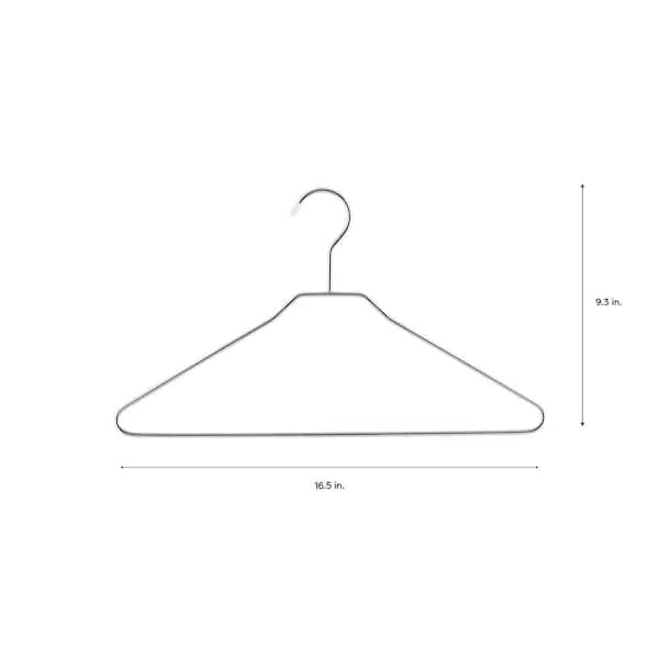 8 Quality Hangers Heavy Duty Metal Suit Hanger Coat Hangers with Polished  Chrome (Suit Coat Hanger) in 2023