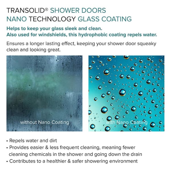 Buy NANO GO Shower Glass Coating I Hydrophobic & Oleophobic Shower