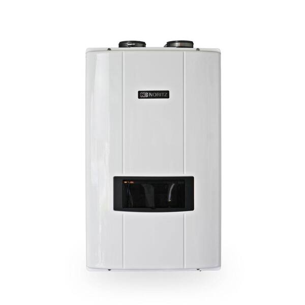 NORITZ 10.1 GPM Liquid Propane Indoor Direct Vent Recirculating Tankless Water Heater Max 180,000 BTU/H