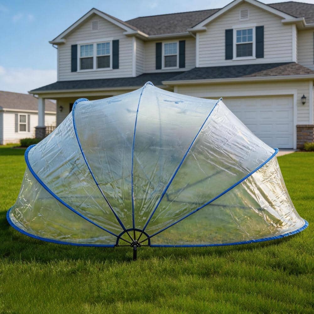 18 ft Ground-Mounted Retractable Pool Cover Suitable for 17.7FT and smaller Round Pools price history on PriceWatchPro