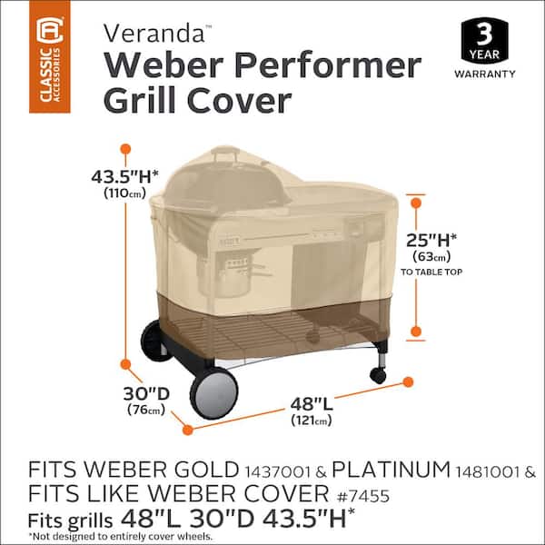Veranda Weber Performer BBQ Grill Cover