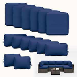 WNP 26 in. x 26 in. x 5 in. (14-Piece) Deep Seat Outdoor Sectional