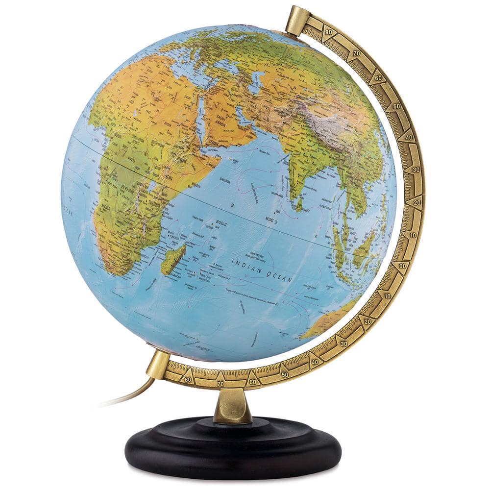 Waypoint Geographic Fernweh 17 in. x 12 in. Diameter Round Base Desktop Globe