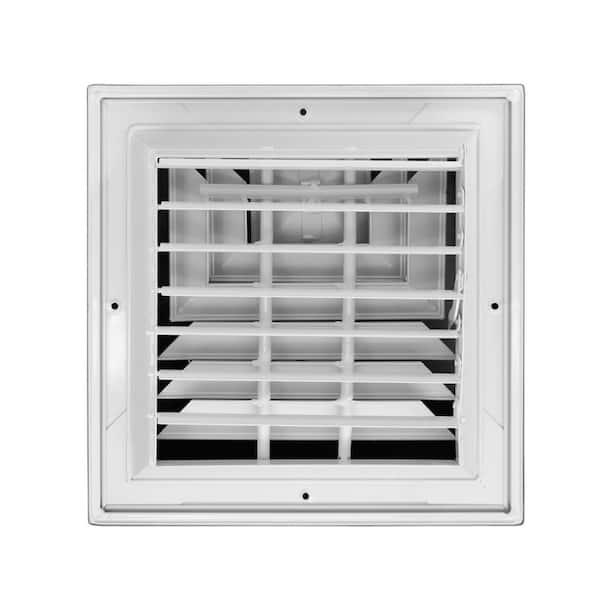 10x6 Inch(Duct Opening) FanGoFast Ceiling Register 3-Way