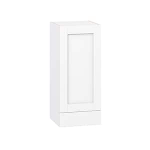 Milton 15 in. W x 14 in. D x 35 in. H Assembled Shaker Wall Kitchen Cabinet in Bright White with Drawer