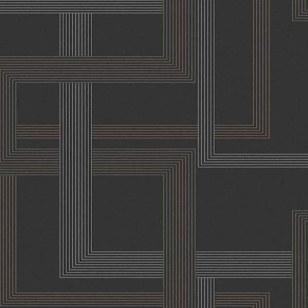 Graham & Brown Entwine Charcoal Wallpaper