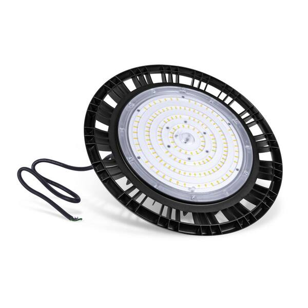 Hyperikon UFO High Bay LED Lighting Fixture Sleek Commercial Shop Light, 