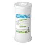 Whole House 4.5 in. x 10 in. 25 Micron High Flow GAC Carbon Water Filter Cartridge