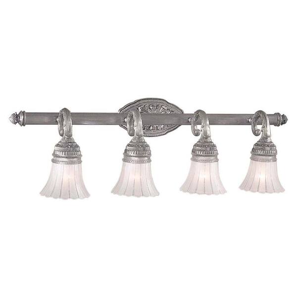 Minka Lavery 4-Light Brushed Nickel Bath Light
