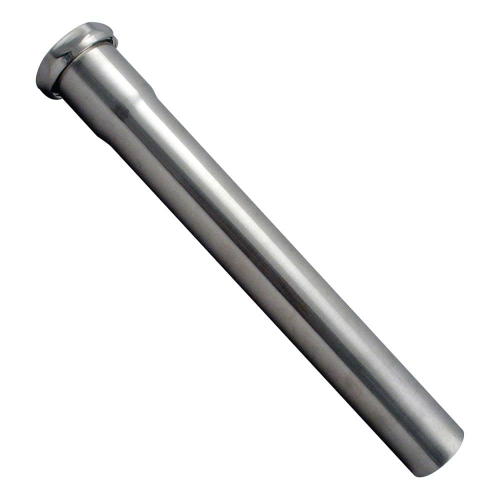 1-1/2 in. O.D. x 12 in. Brass Slip Joint Extension Tube in Polished Chrome price history on PriceWatchPro