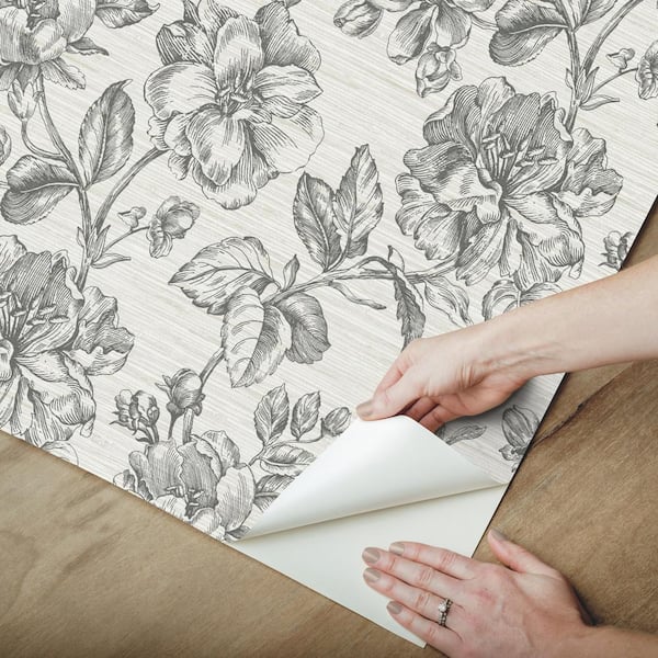 RoomMates Vintage Floral Blooms Peel and Stick Wallpaper (Covers 28.29 sq.  ft.) RMK11719RL - The Home Depot