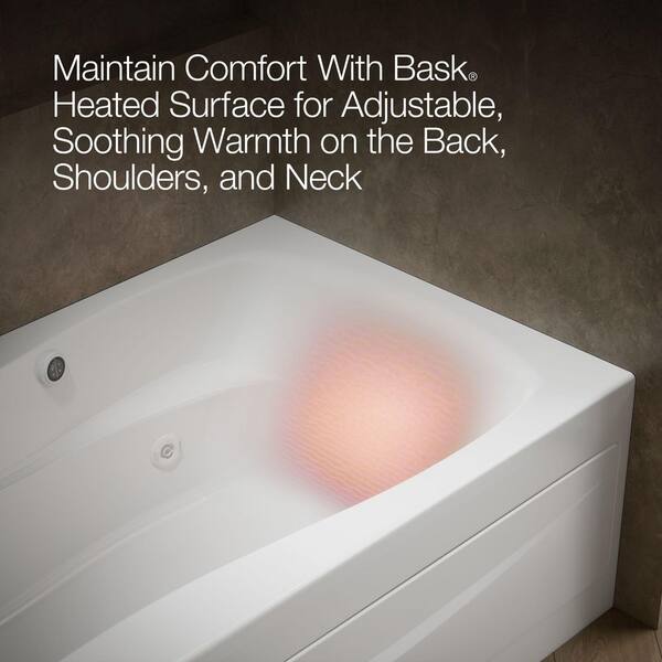 KOHLER Mariposa 5 ft. Left-Hand Drain with Integral Farmhouse
