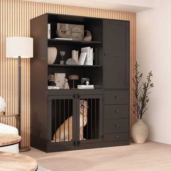 Dog 2024 kennel bookshelf