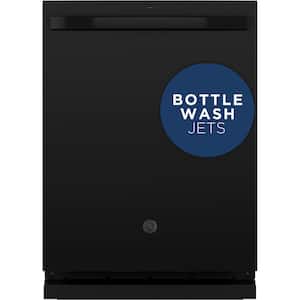 24 in. Black Top Control Built-In Tall Tub Dishwasher with Stainless Steel Tub, Dry Boost, and 48 dBA