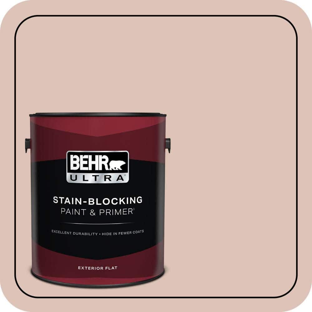 1 gal. #PPU2-07 Coral Stone Flat Exterior Paint & Primer price history on PriceWatchPro