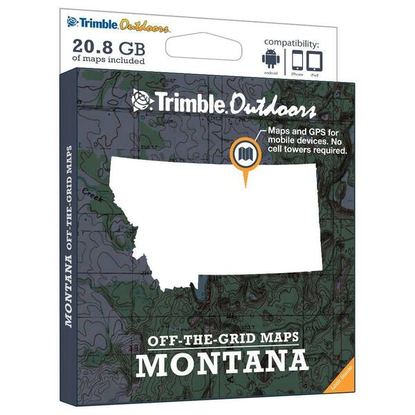 Trimble Outdoors Montana Off-The-Grid Maps