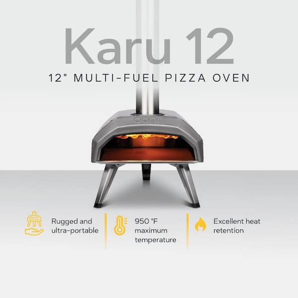 OONI Karu 12 Pizza Oven UU-P29400 - The Home Depot
