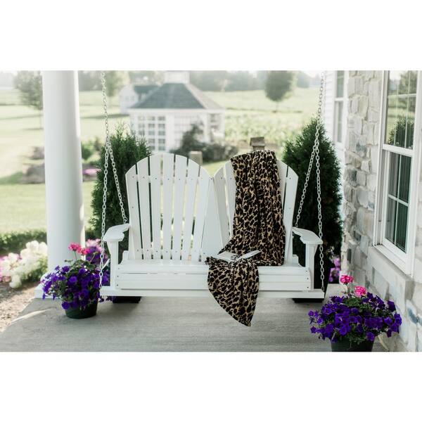 Wildridge Heritage 2 Person White Plastic Outdoor Swing LCC 102 BW
