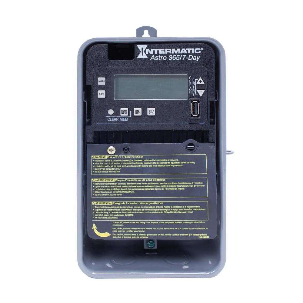 Astronomic 7-Day/365-Day 120-277- Volt AC Outdoor 2-Circuit Electronic Control, 2-SPST/DPST, Metal Enclosure price history on PriceWatchPro