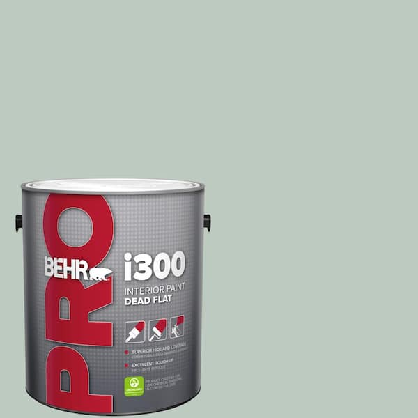 BEHR PRO 1 gal. #N420-2 Mountain Falls Dead Flat Interior Paint